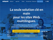 Tablet Screenshot of fr.motionpoint.com